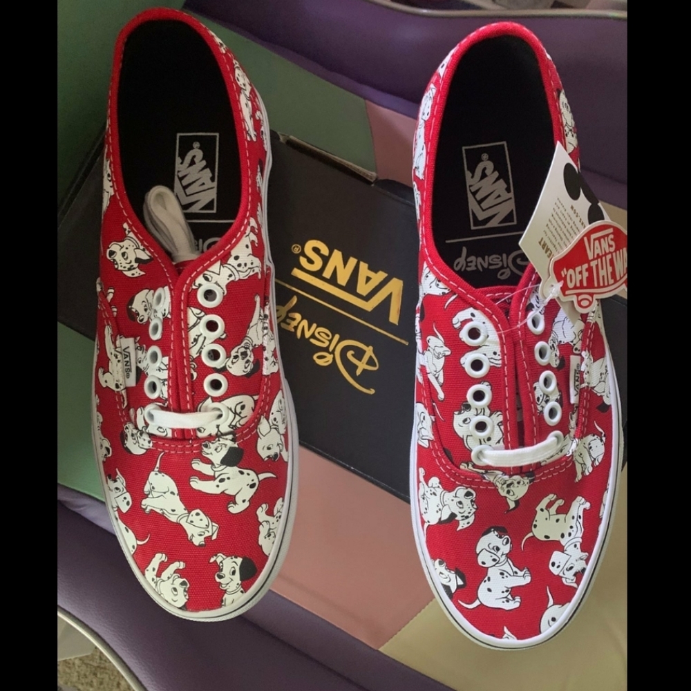 Disney 101 Dalmatians vans shoes w9